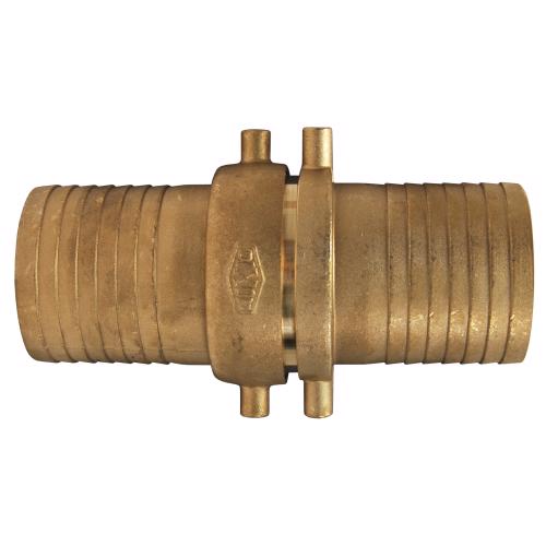 King™ Short Shank Suction Complete Coupling NPSM Brass with Brass nut